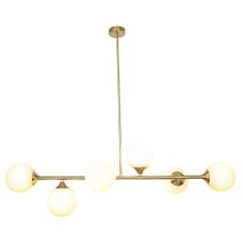 Remy Frosted Glass 6 Light Pendant